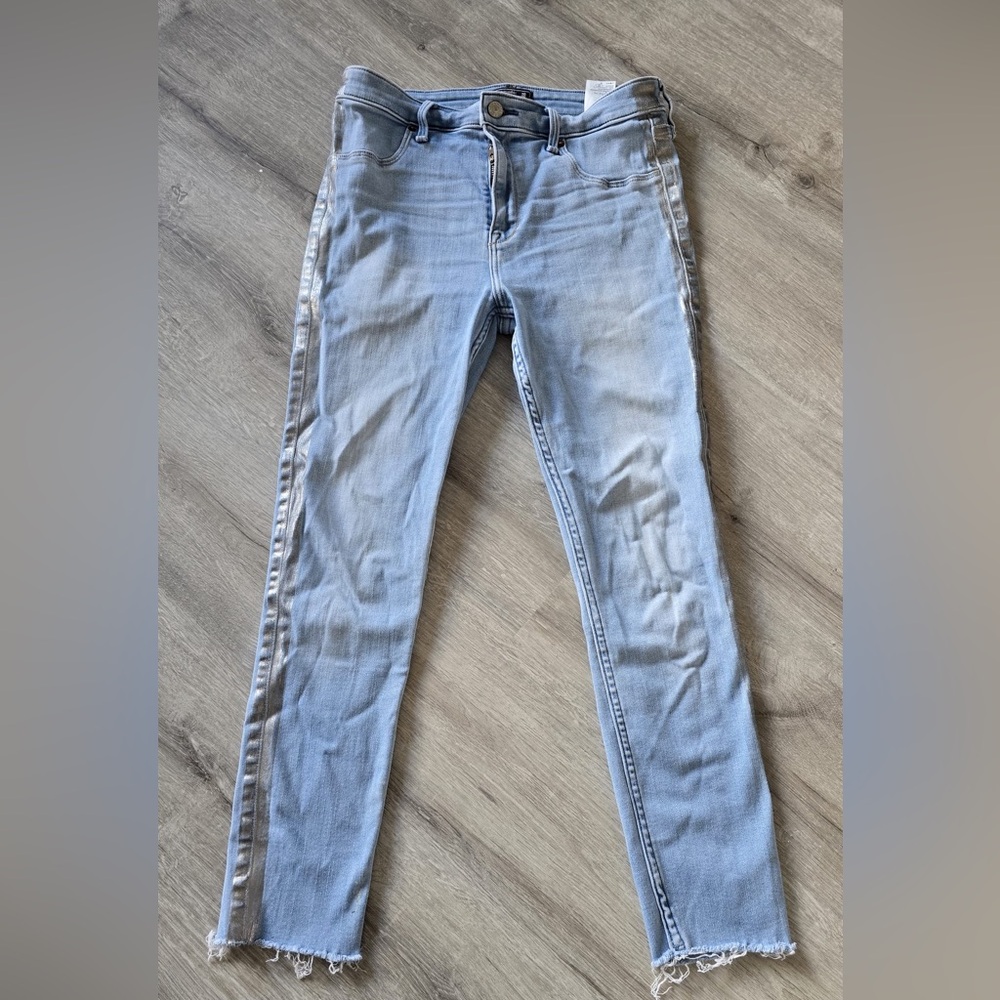 Abercrombie & Fitch Light Blue Skinny Jeans